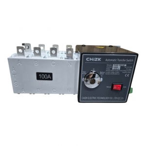 Bộ chuyển nguồn ATS 4P 100A CHIZK