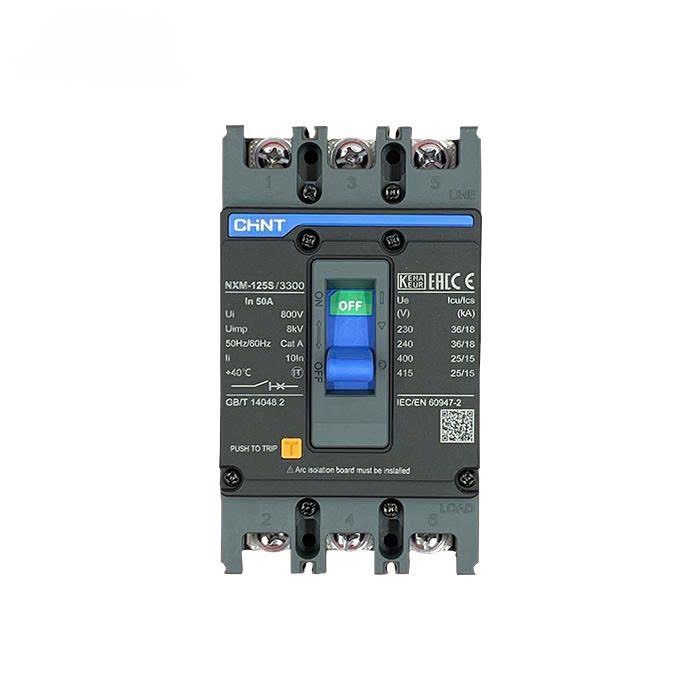 MCCB NXM CHINT 3P 50A 25kA