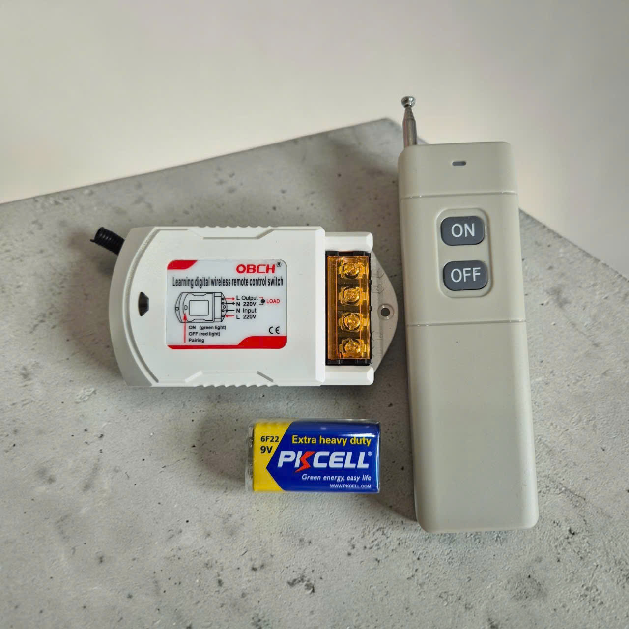 Bộ điều khiển từ xa 3000m 220V và 380V