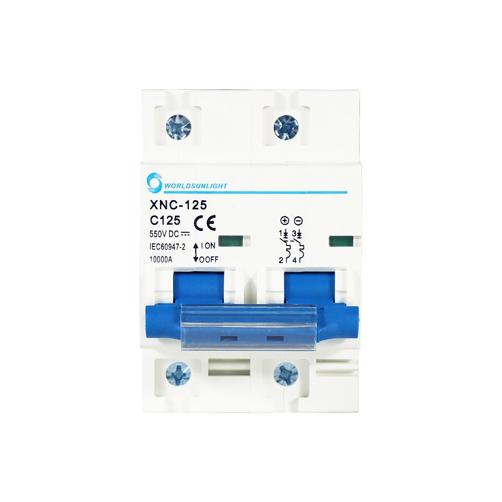 Áp tô mát XNC-125 IEC60947 125 Amp 550VDC 10kA